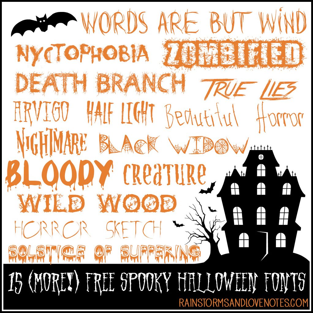 halloween font free download